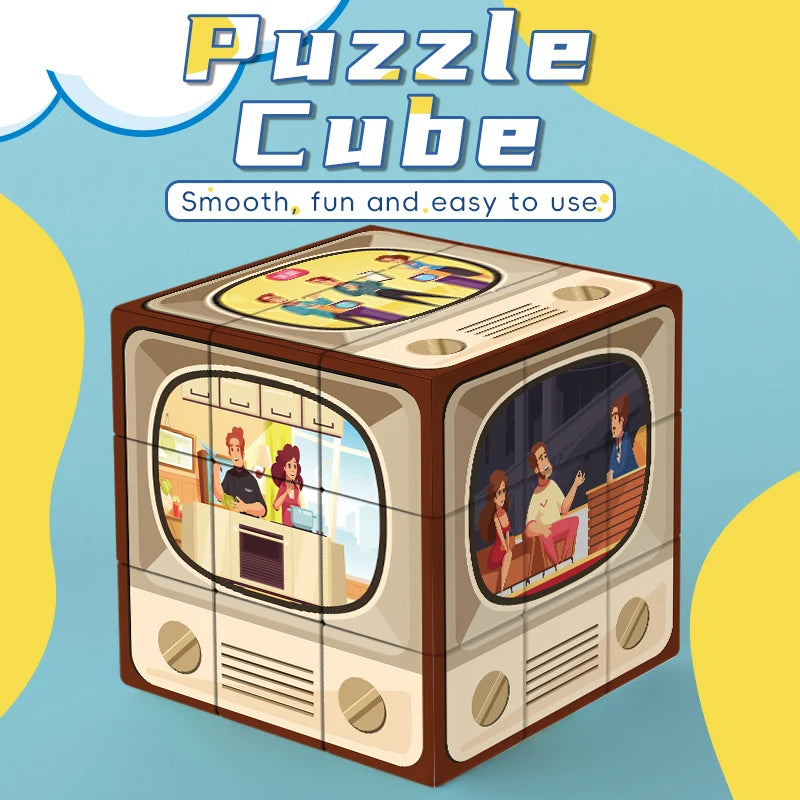 3x3 UV Magic Speed Cube