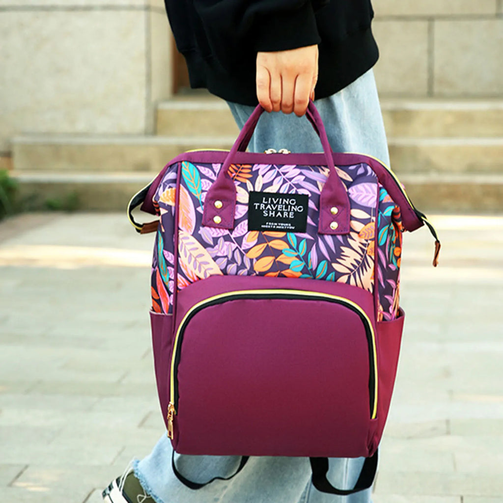 Anti-Theft Maternity Travel Backpack