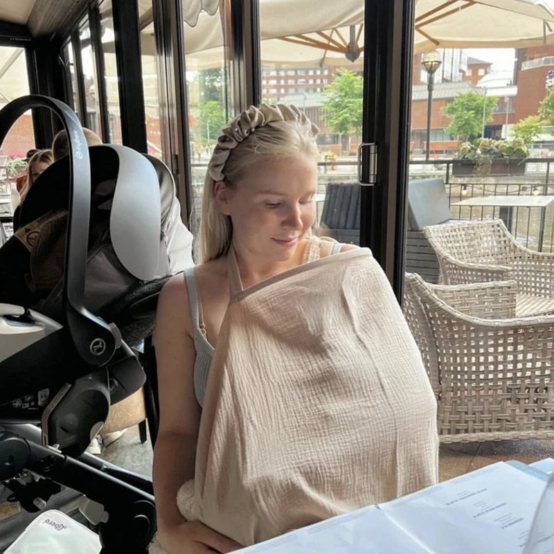Breathable Cotton Nursing Cover