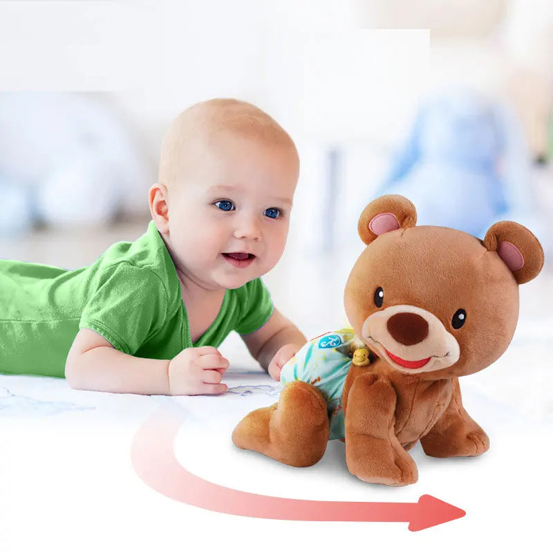 Baby Crawling Bear Electronic Music Toy