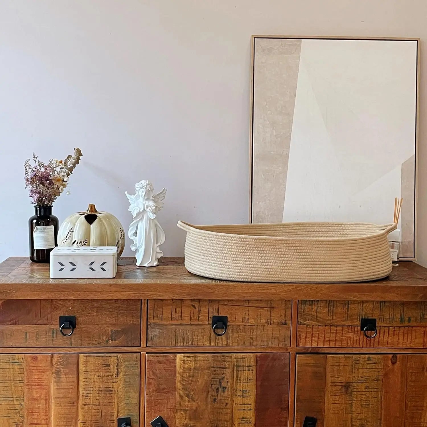 Baby Woven Changing Basket