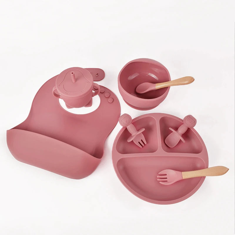 Baby Silicone Tableware Set