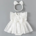 Baby Girls Cotton Print Jumpsuit