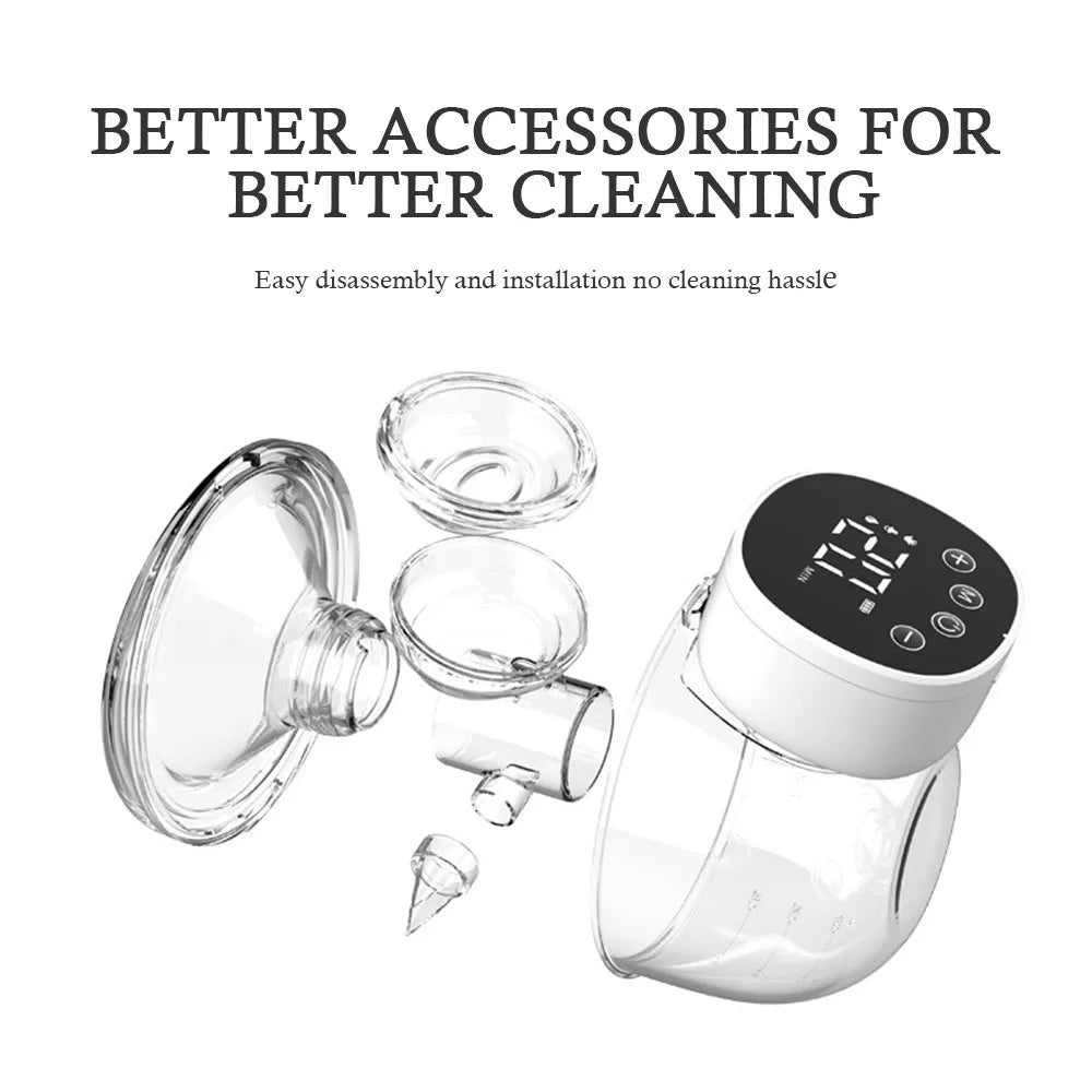 USB Rechargeable Silent Wearable Breast Pump