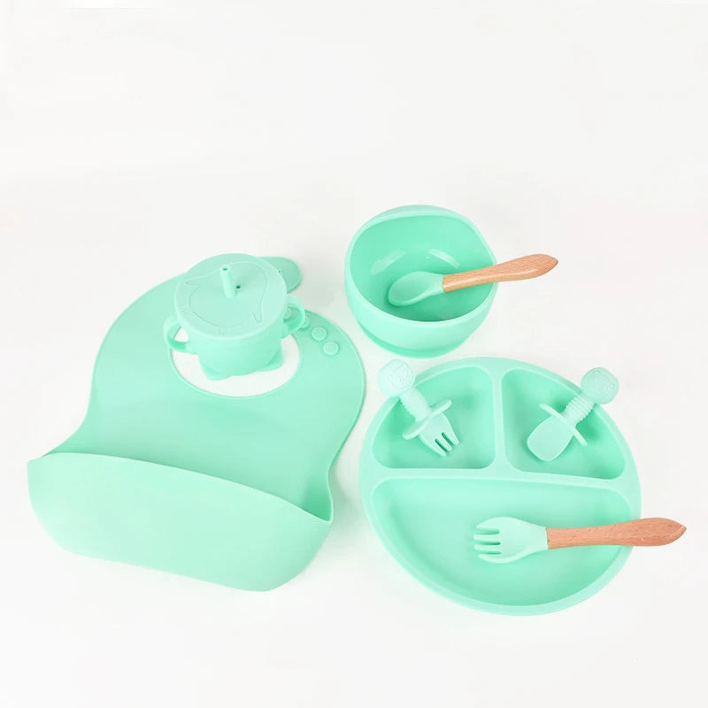 Baby Silicone Tableware Set
