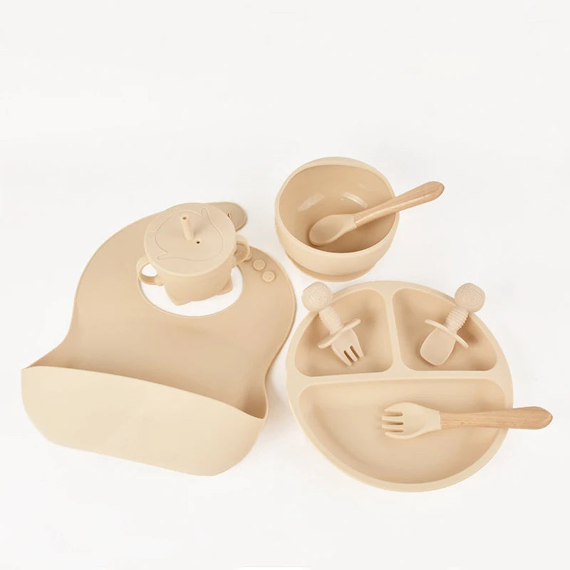 Baby Silicone Tableware Set