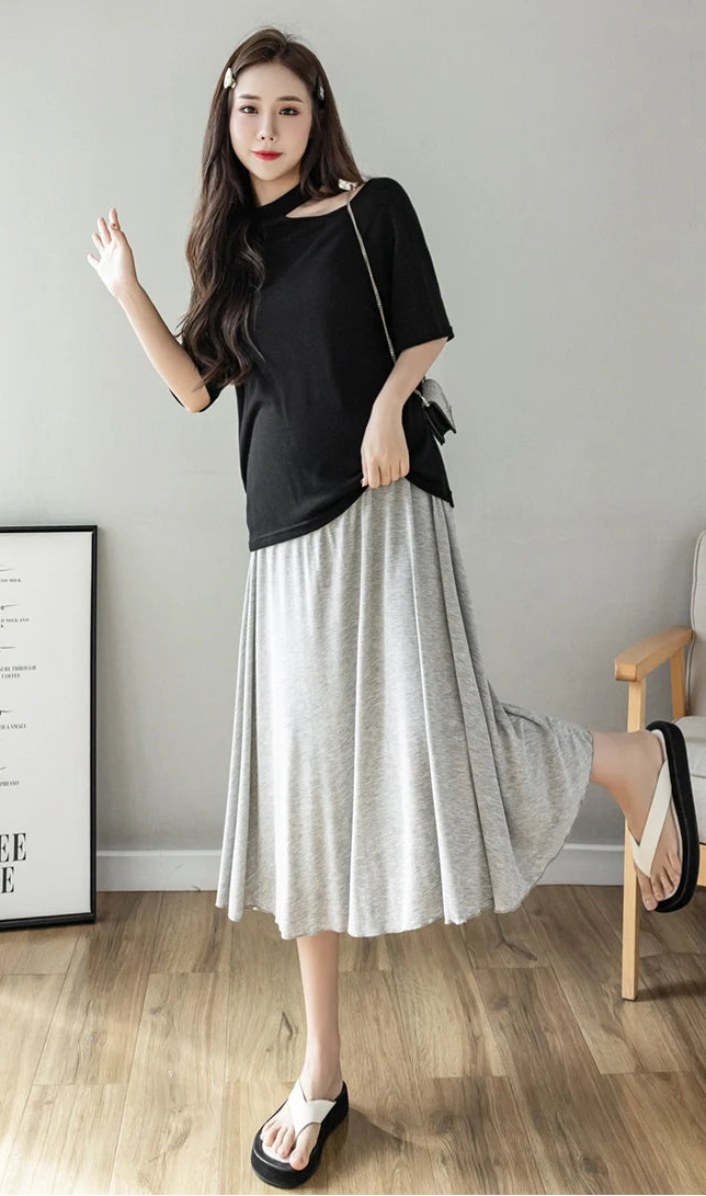 Soft Maternity Skirt