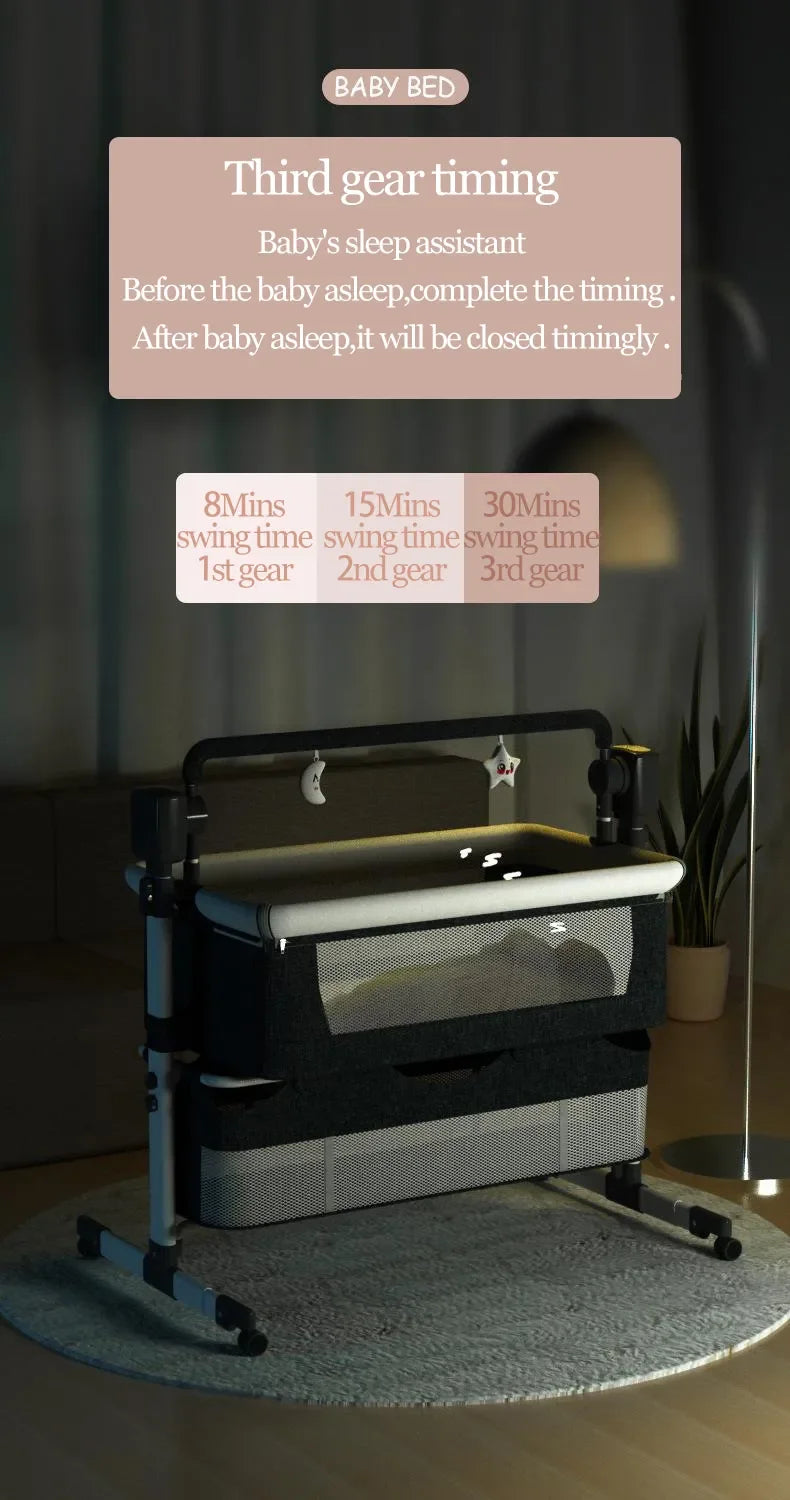 Portable Baby Crib with Net