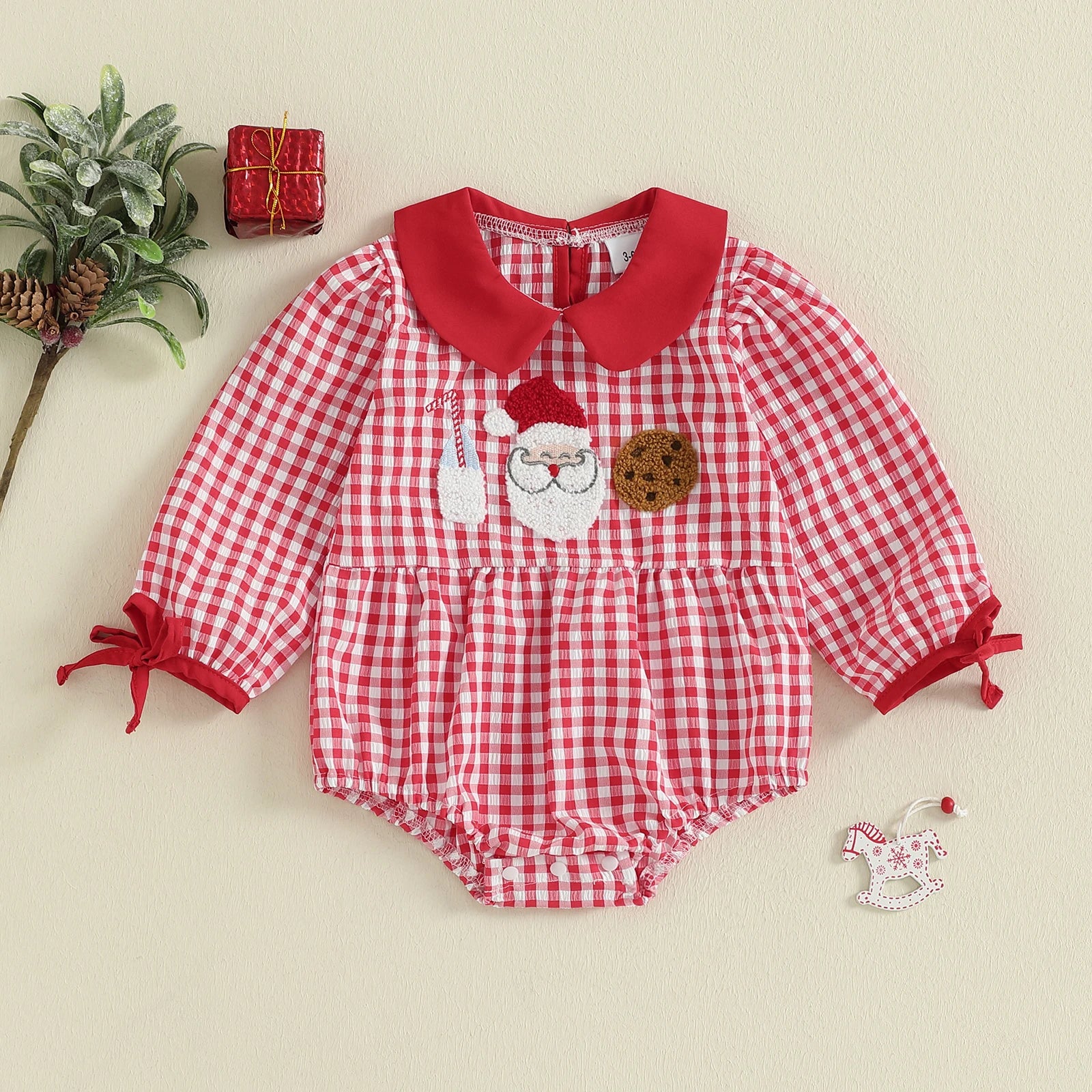 Baby Girls Christmas Romper