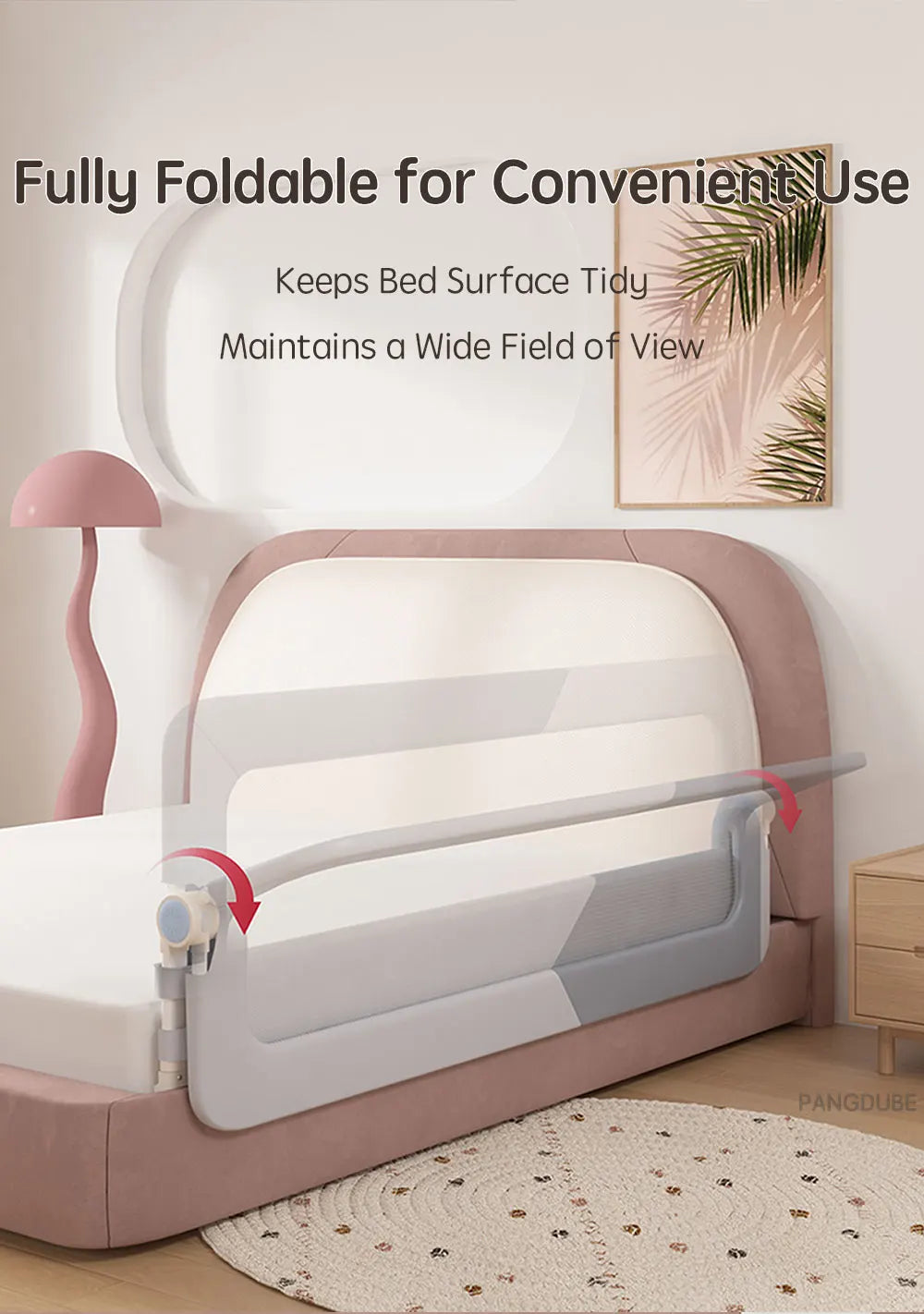 Baby Bed Safety Rail Guard