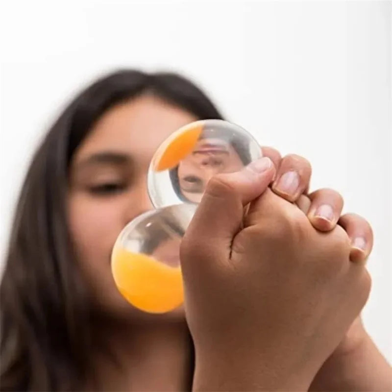 Funky Egg Squishy Squeeze Splat Ball Toy