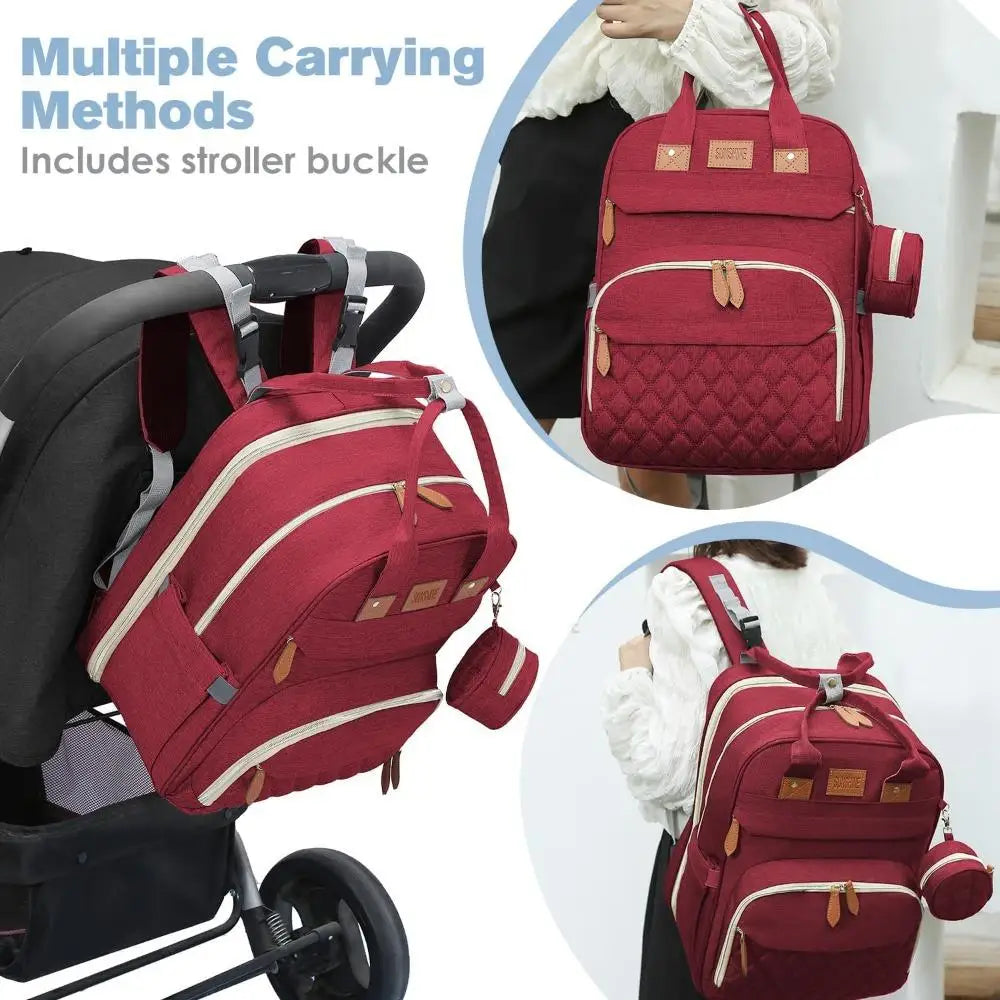 Foldable Diaper Backpack