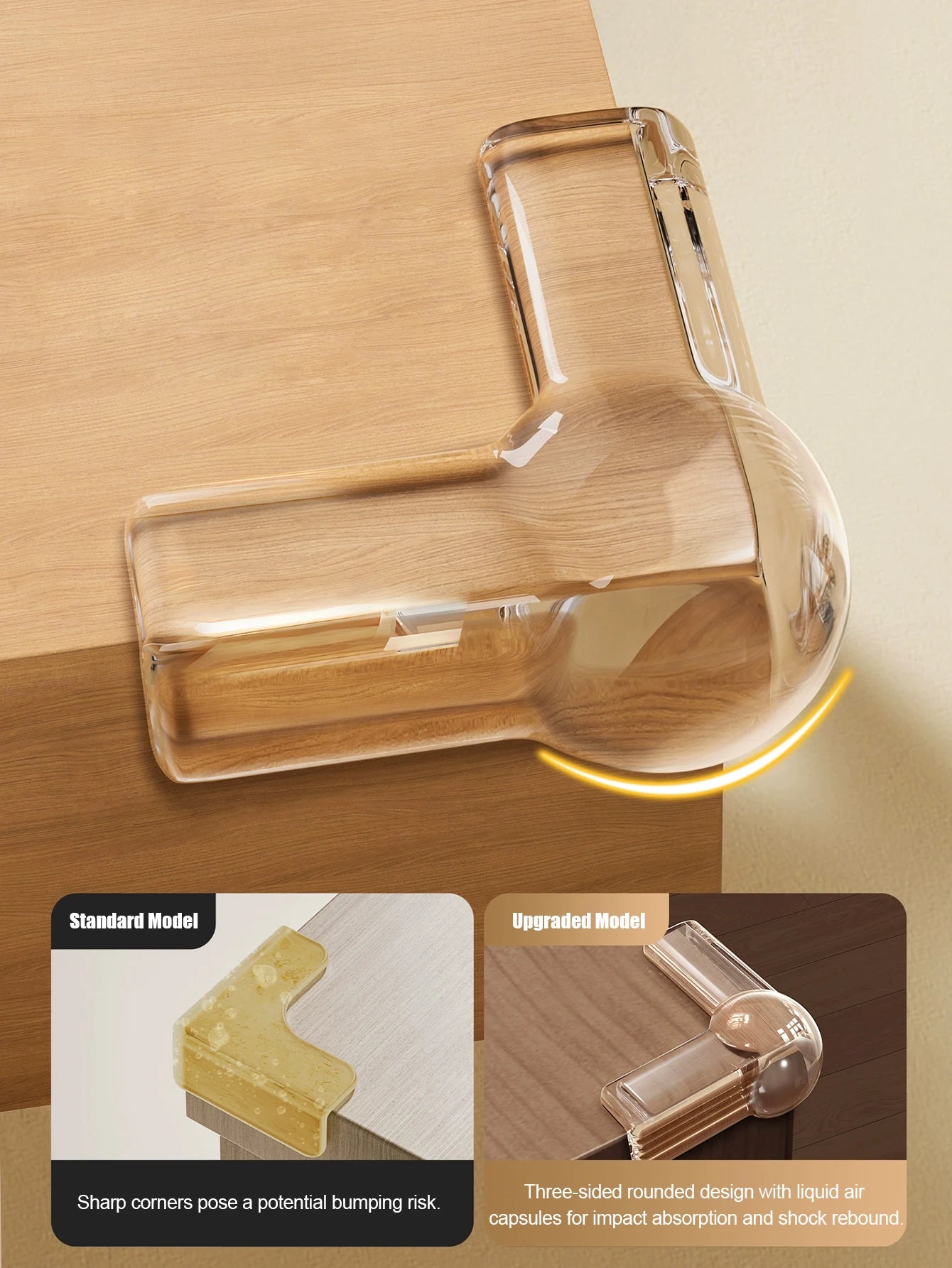 Transparent Furniture Corner Guards
