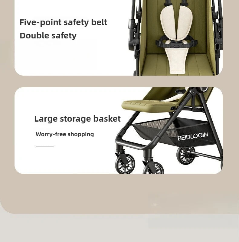 Foldable Multi-Purpose Baby Stroller