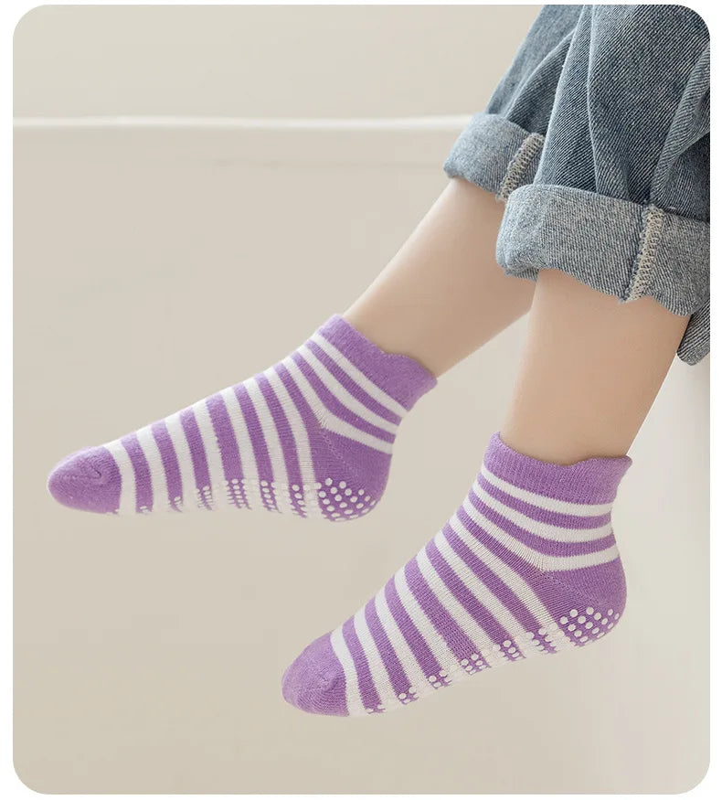 Anti-Slip Kids Ankle Socks