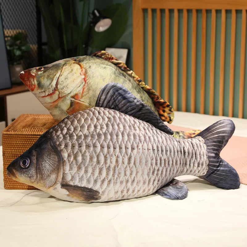 Fish Plush Pillow & Stuffed Toy