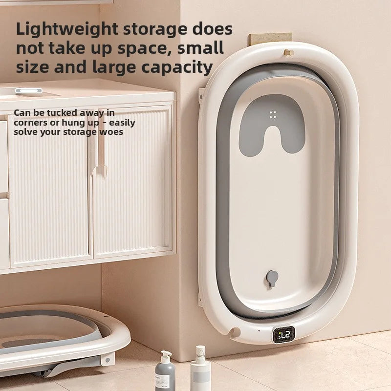 Smart Foldable Baby Bathtub