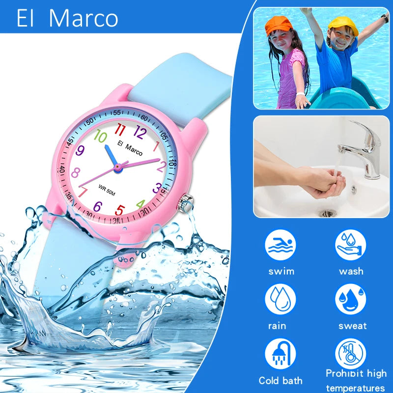 SANDA Kids Sports Quartz Watch