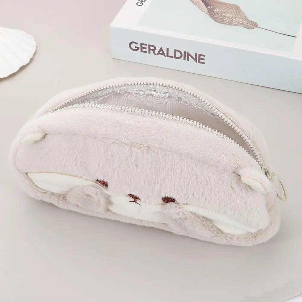 Plush Otter Pen Bag