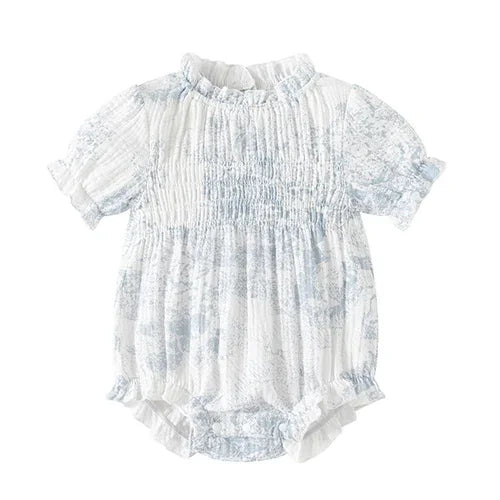 Baby Girls Cotton Print Jumpsuit (0-24M)
