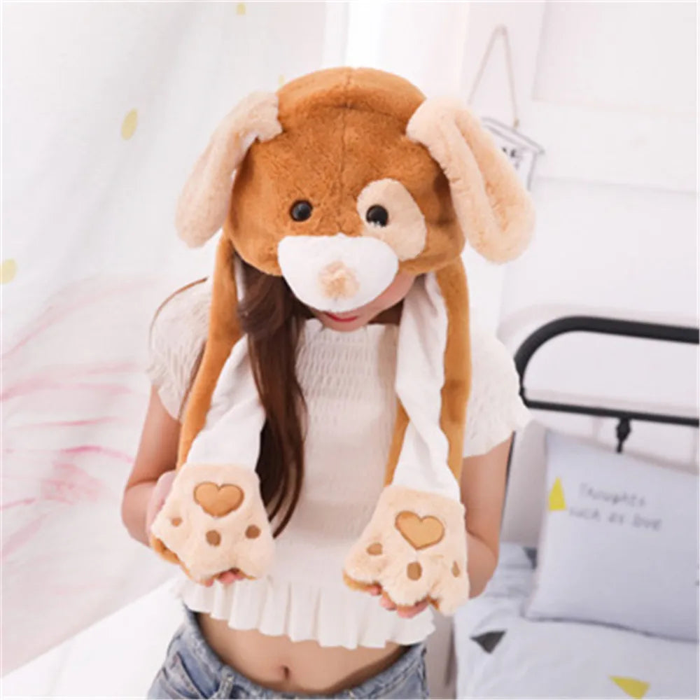 Funny Plush Animal Ear Hat