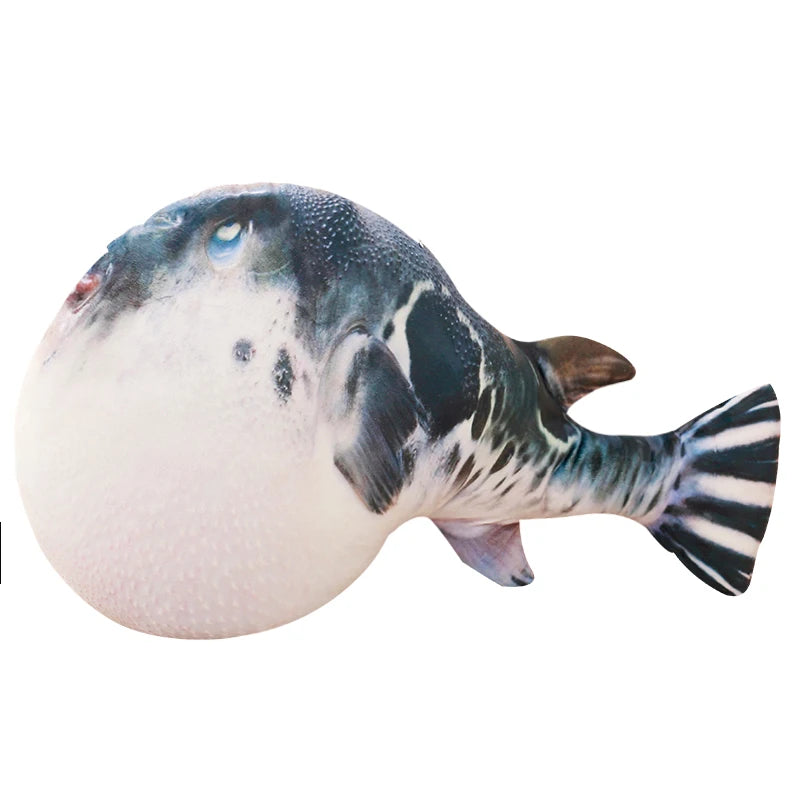 Fish Plush Pillow & Stuffed Toy