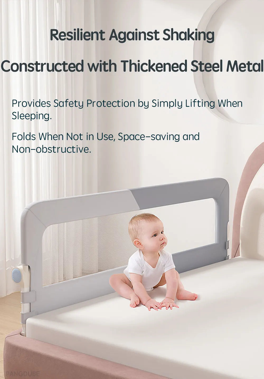 Baby Bed Safety Rail Guard