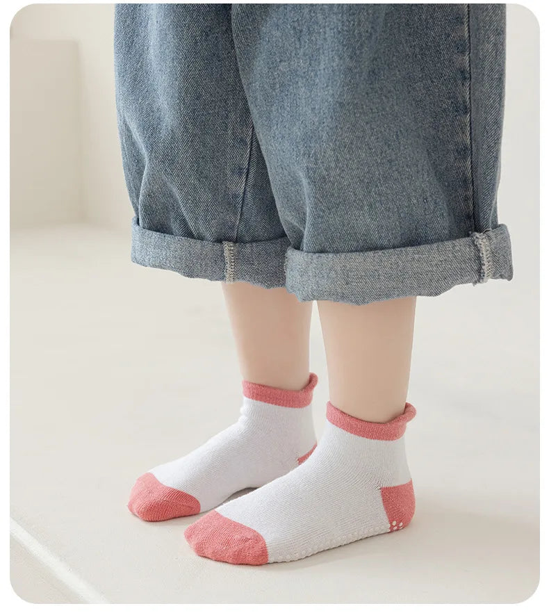 Anti-Slip Kids Ankle Socks