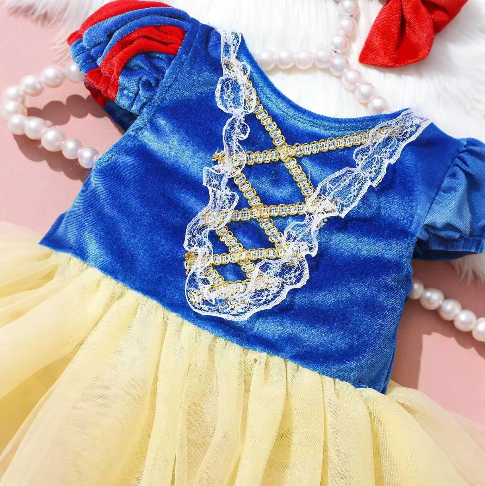 Newborn Tulle Dress & Bow Set