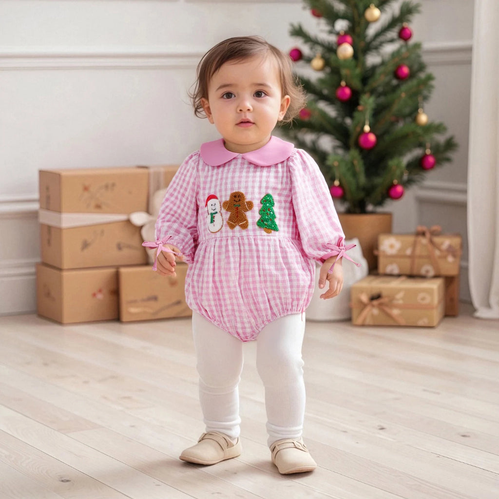 Baby Girls Christmas Romper