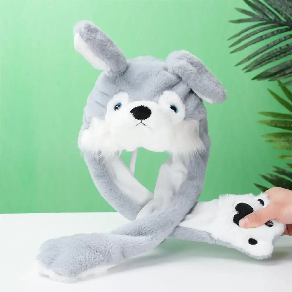 Funny Plush Animal Ear Hat