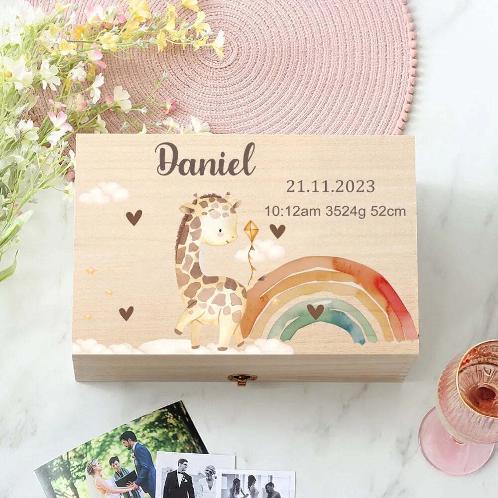 Woodern Animal Print Memory Box