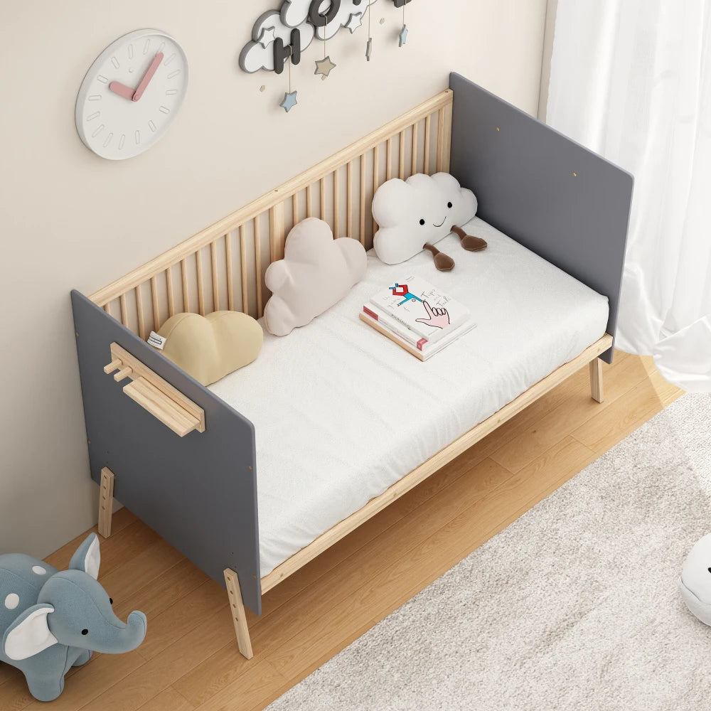 Solid Wood Baby Cot