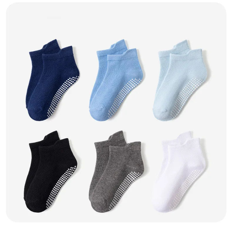 Anti-Slip Kids Ankle Socks