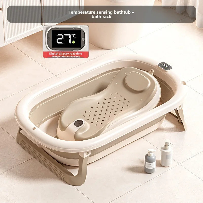 Smart Foldable Baby Bathtub