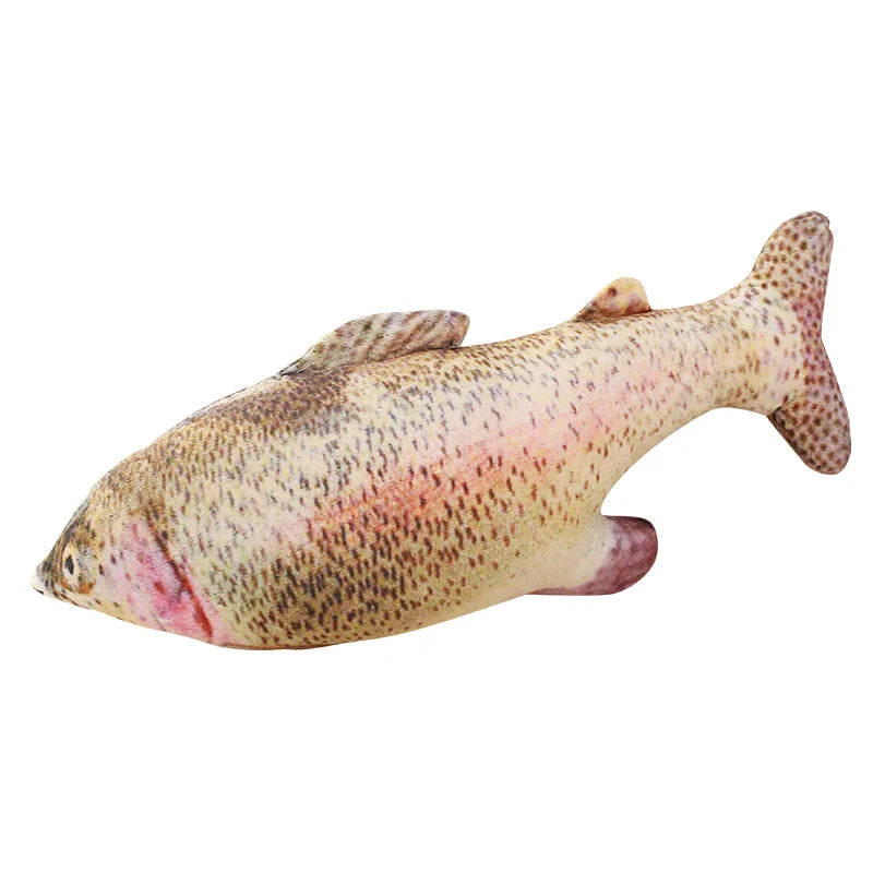 Fish Plush Pillow & Stuffed Toy