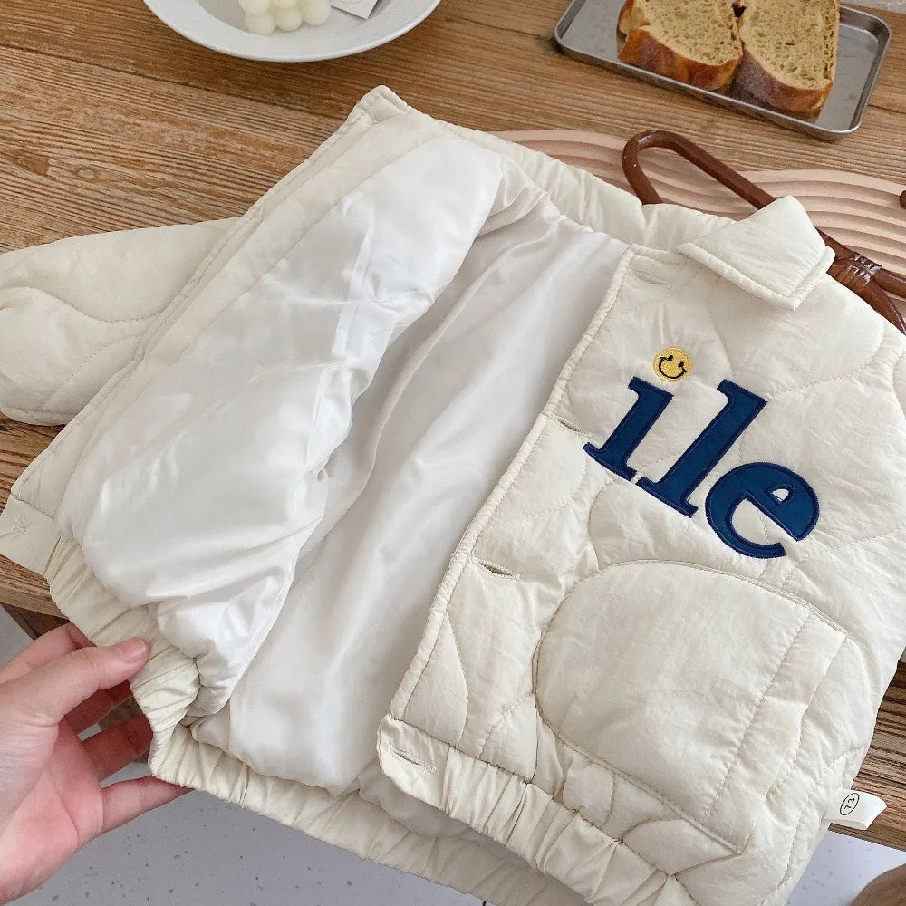 Kids Embroidery Cotton Jacket
