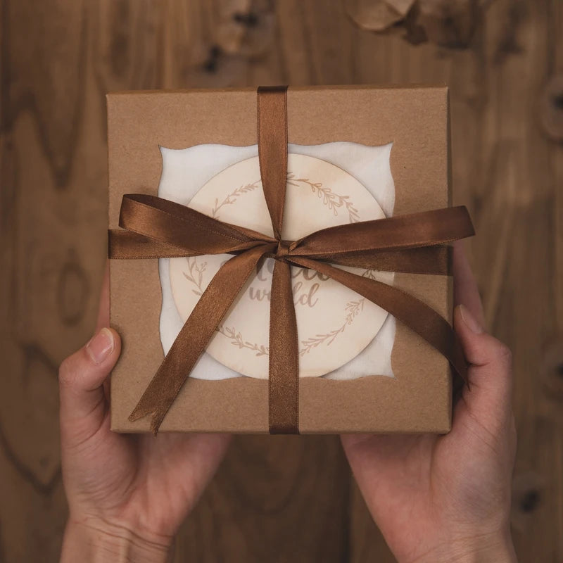 Wooden Baby Milestone Card Set