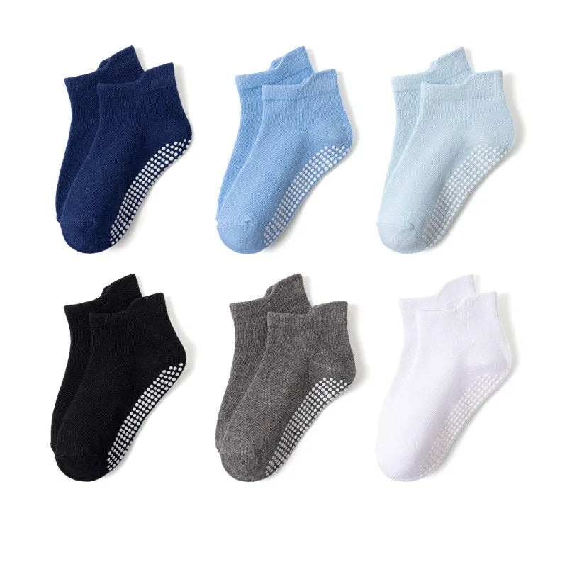 Anti-Slip Kids Ankle Socks