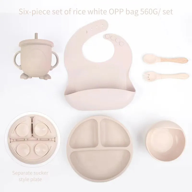 Baby Silicone Tableware Set