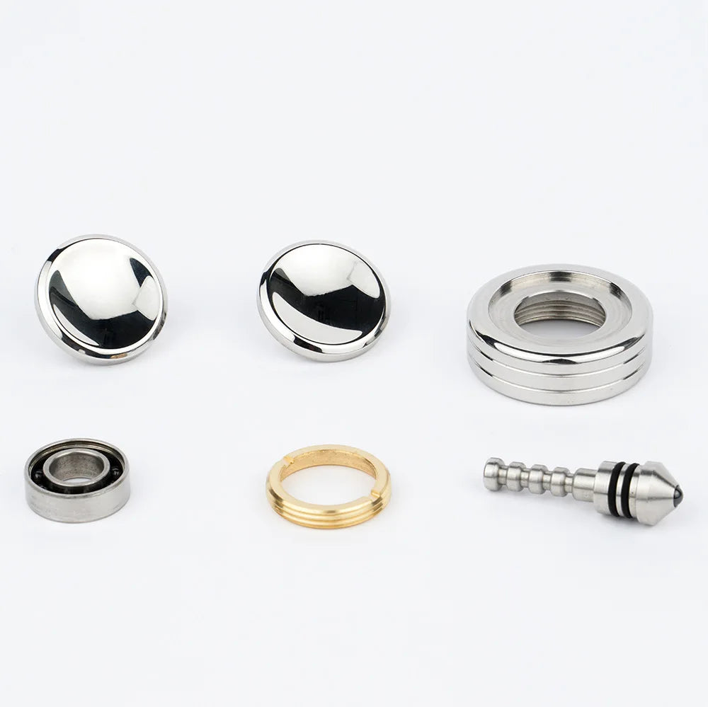 2-in-1 Stainless Steel Gyroscope Fidget Spinner