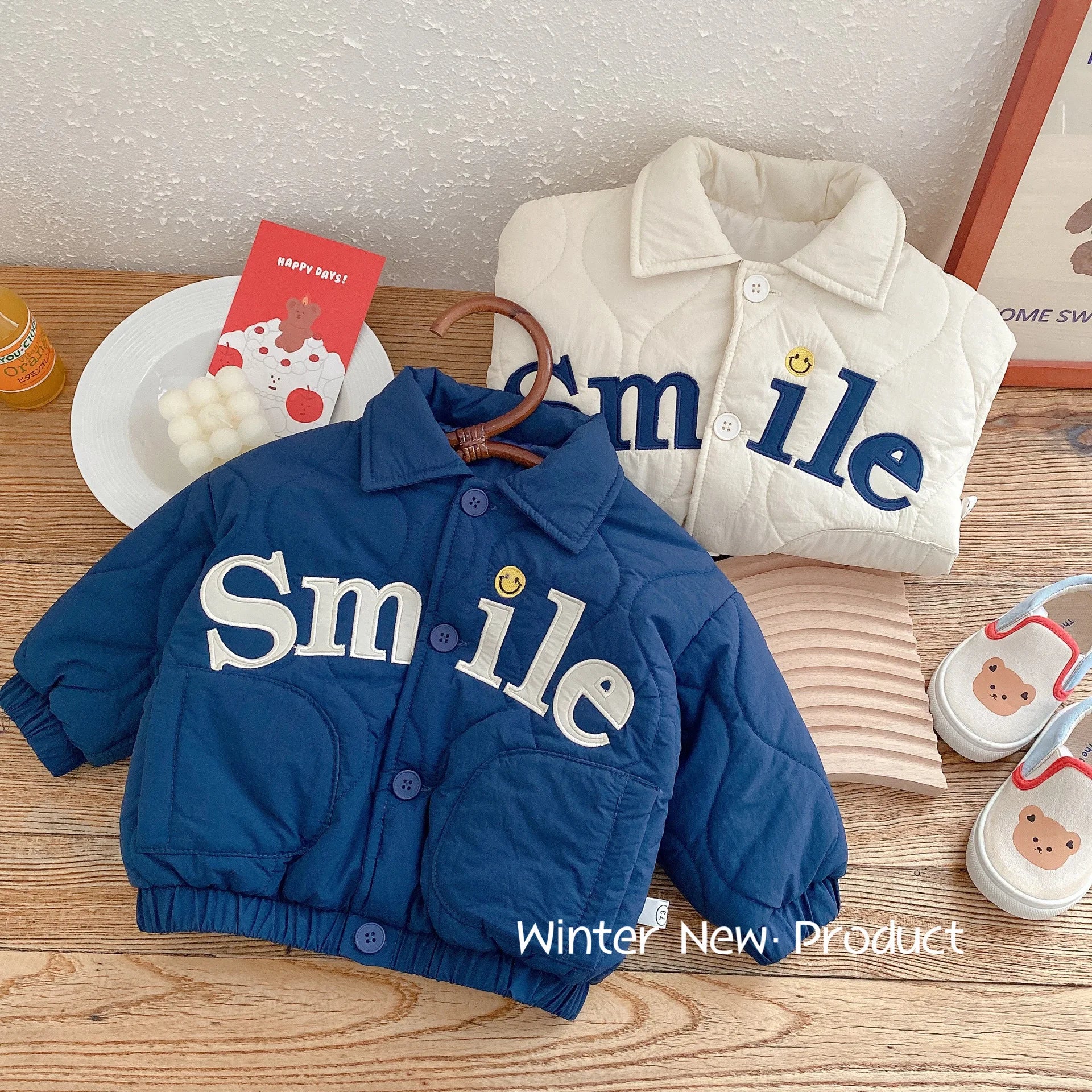 Kids Embroidery Cotton Jacket