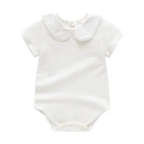 Baby Girls Cotton Print Jumpsuit (0-24M)