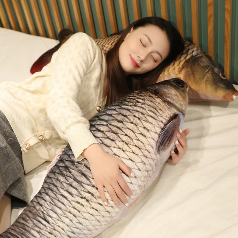 Fish Plush Pillow & Stuffed Toy
