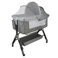 Height-Adjustable Baby Crib