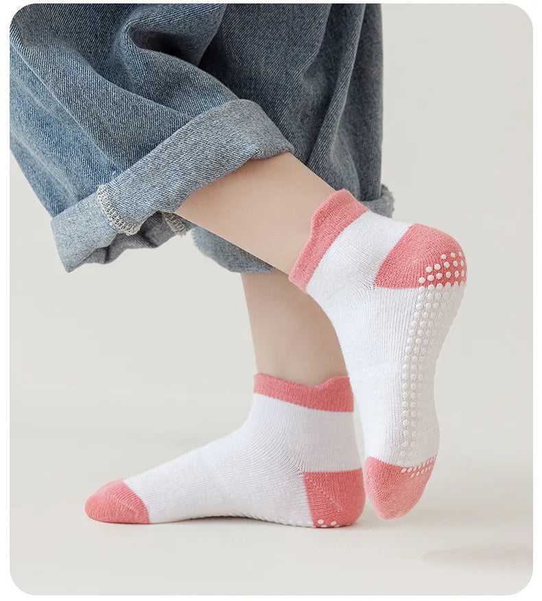 Anti-Slip Kids Ankle Socks