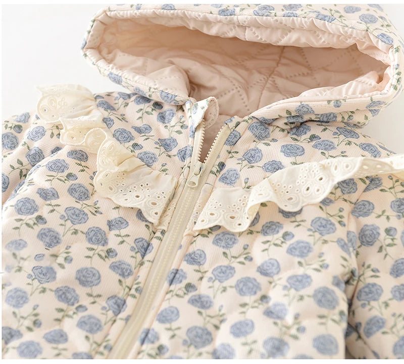 Baby Girls Warm Winter Romper
