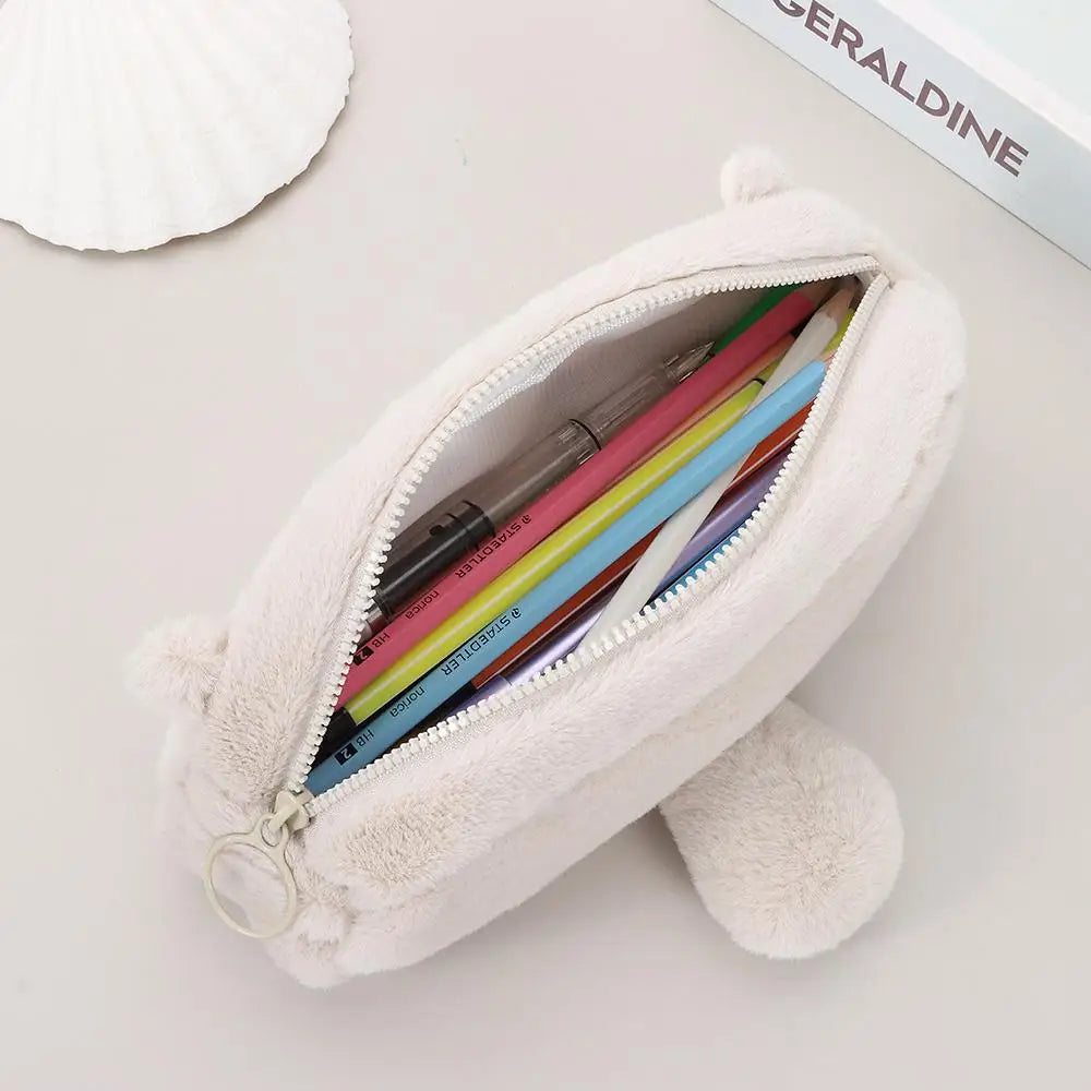 Plush Otter Pen Bag