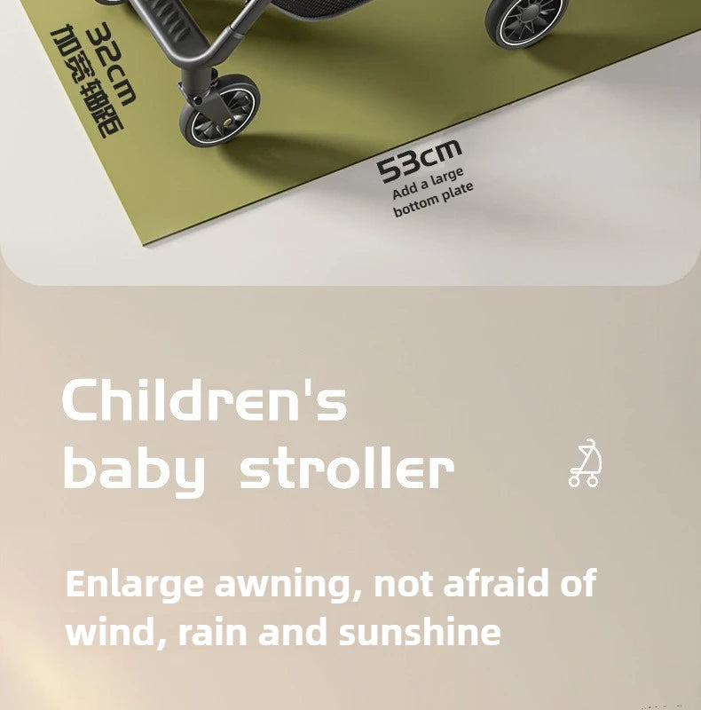 Foldable Multi-Purpose Baby Stroller
