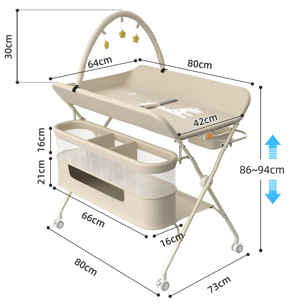 Adjustable Baby Changing Station